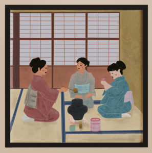 Japanese Tea ceremony Print
