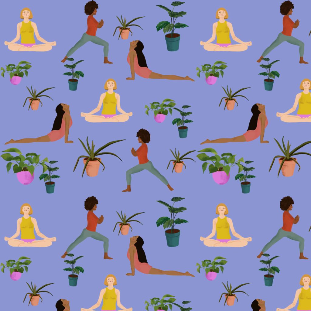 Yoga illustration